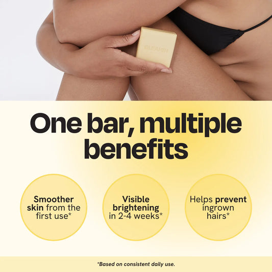Glow Body Bar – Daily Brightening Soap for Smooth, Even Skin