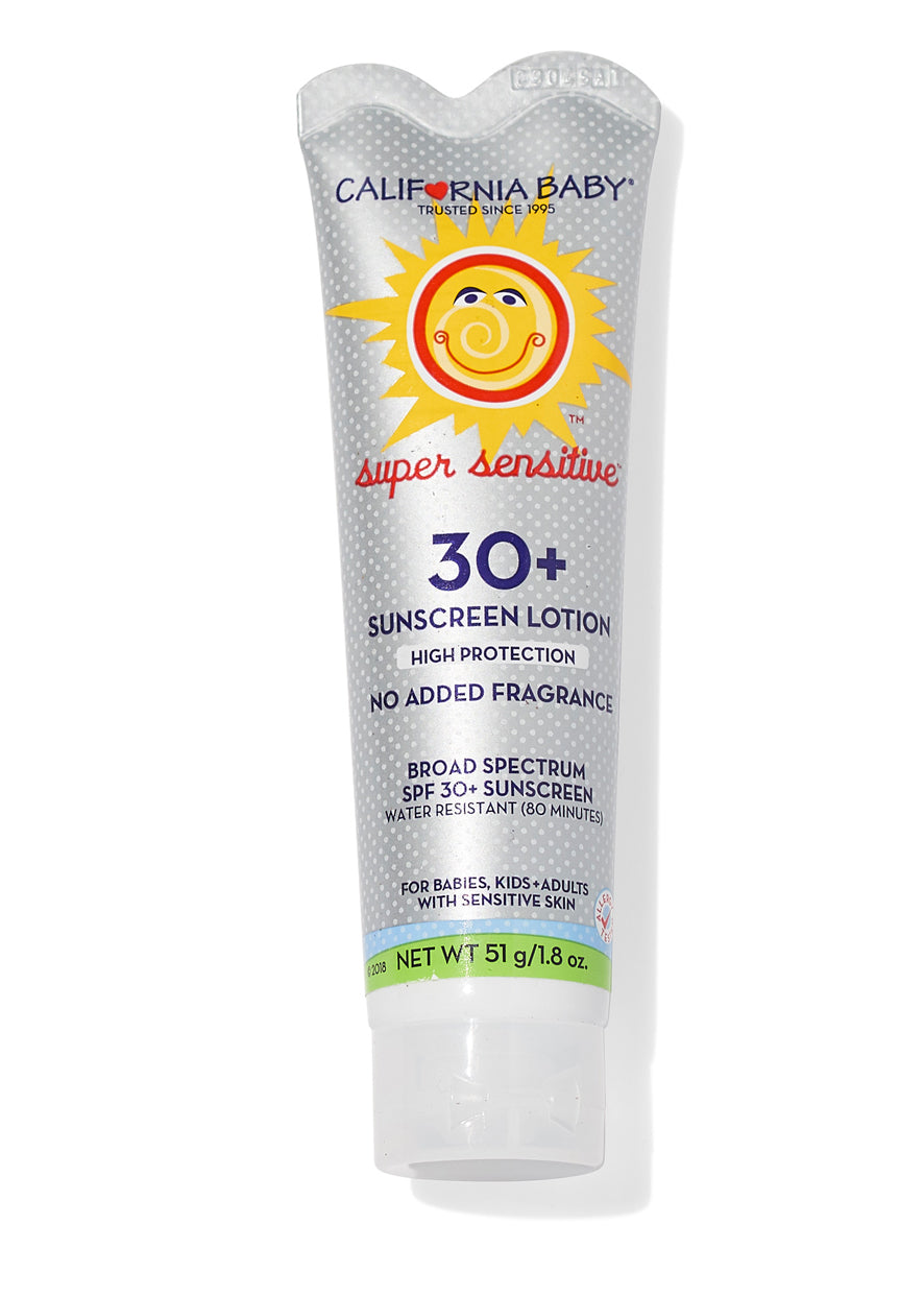 Mineral SPF 30+ Sunscreen – Fragrance-Free, Sensitive Skin Safe