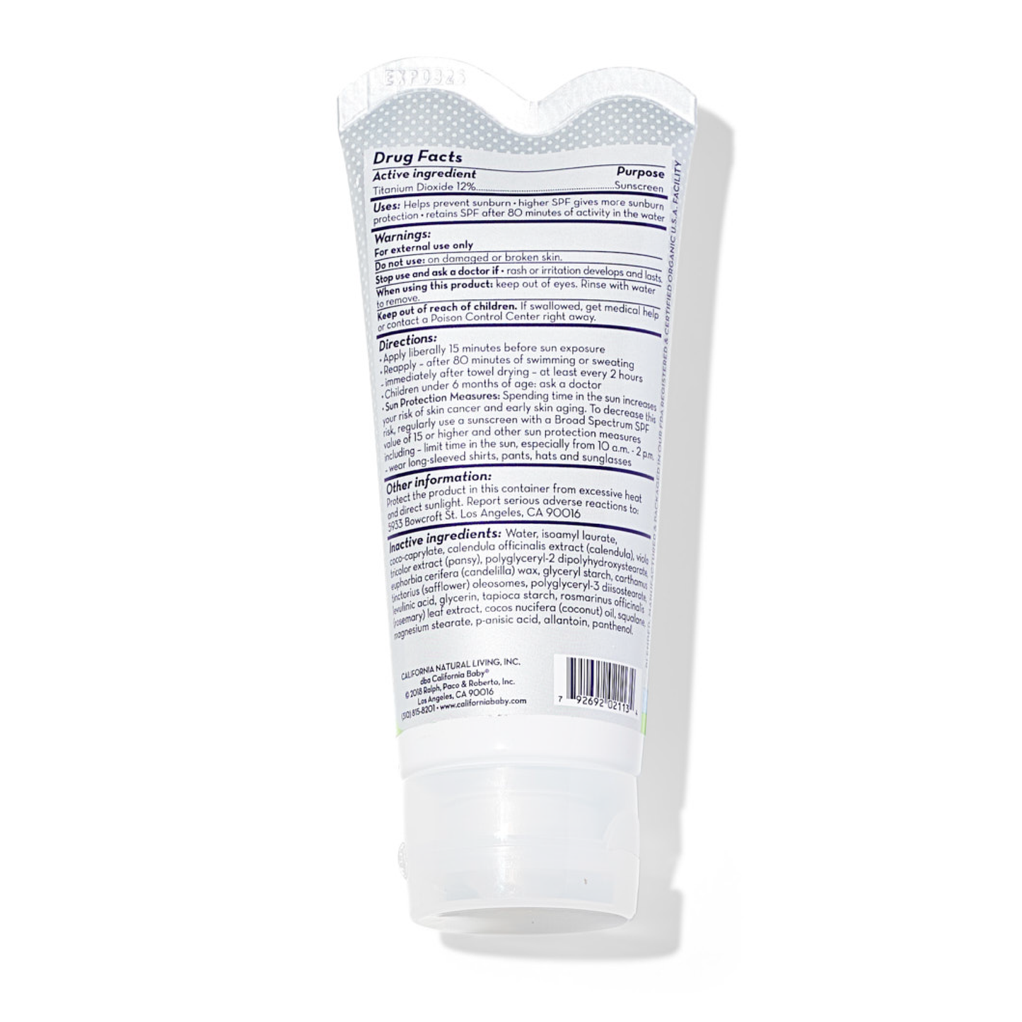 Mineral SPF 30+ Sunscreen – Fragrance-Free, Sensitive Skin Safe
