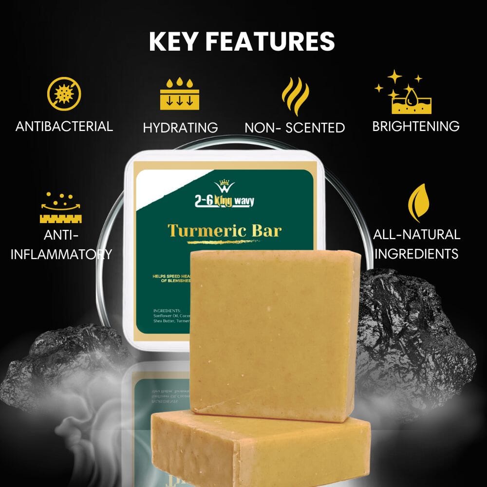 Turmeric Dark Spot Bar – Natural Brightening Soap for Face & Body