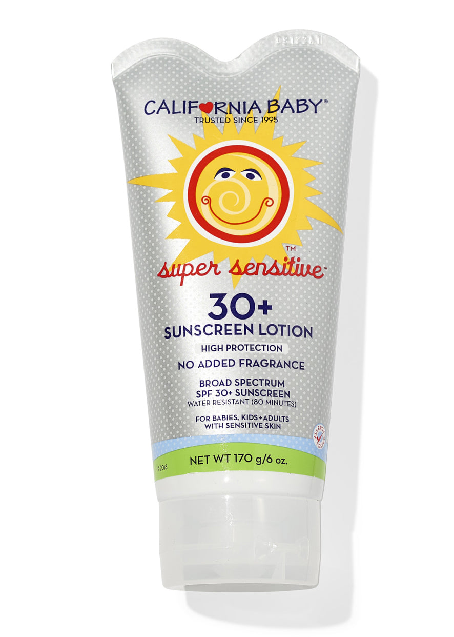 Mineral SPF 30+ Sunscreen – Fragrance-Free, Sensitive Skin Safe