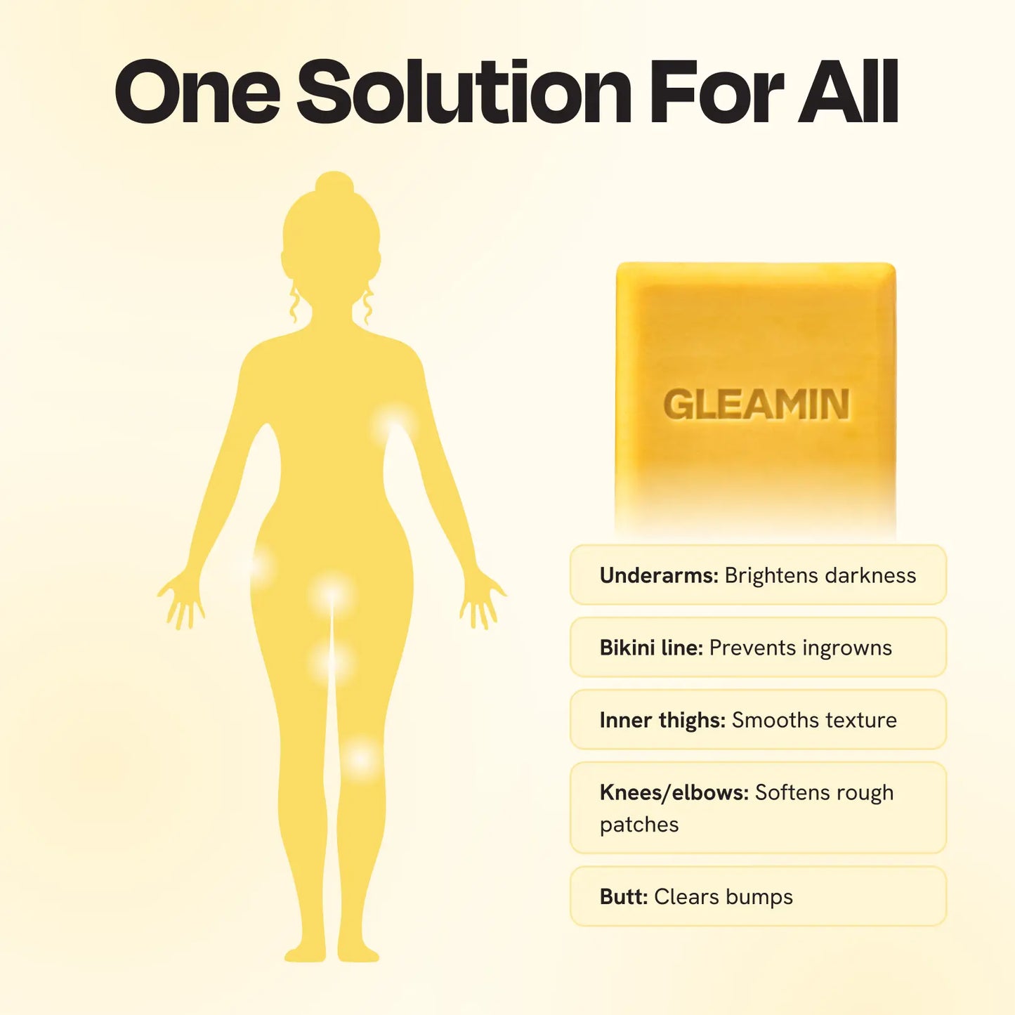 Glow Body Bar – Daily Brightening Soap for Smooth, Even Skin