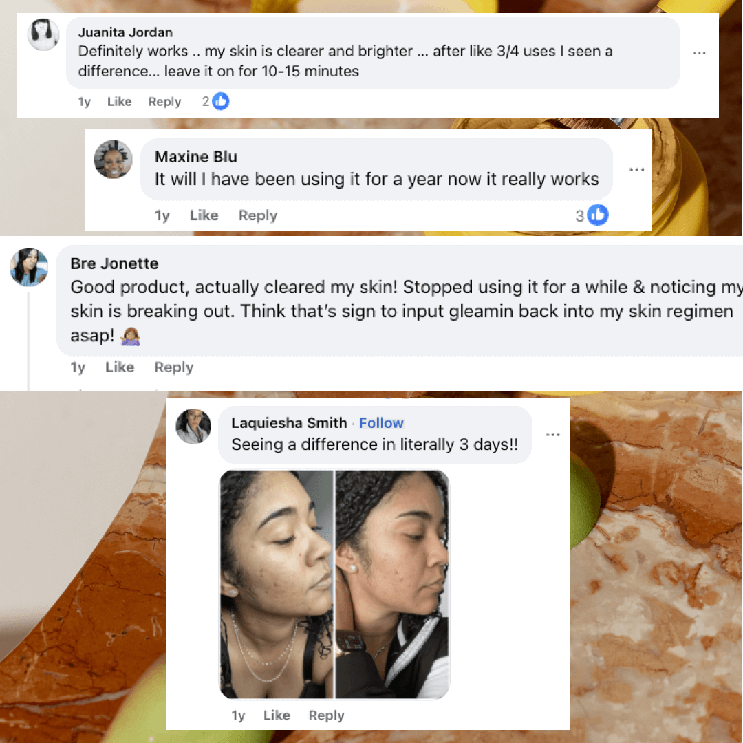 Vitamin C Clay Mask – Fade Dark Spots in 10 Minutes