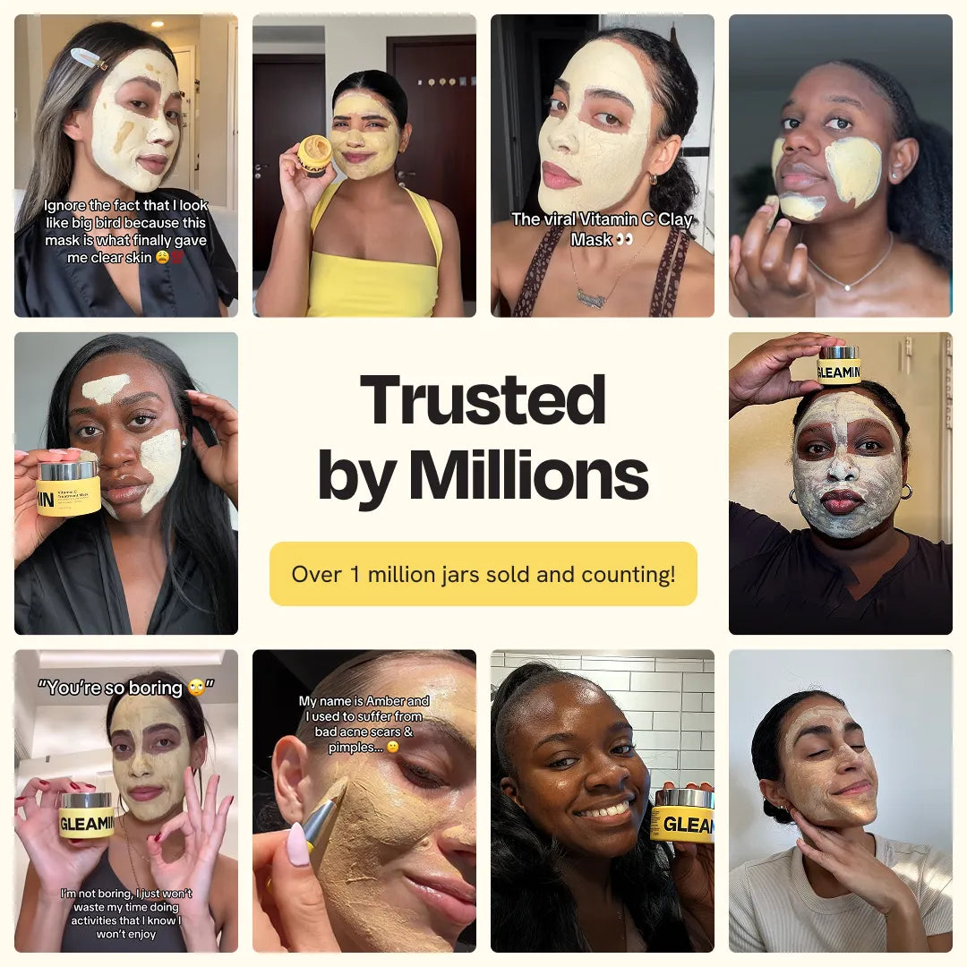 Vitamin C Clay Mask – Fade Dark Spots in 10 Minutes