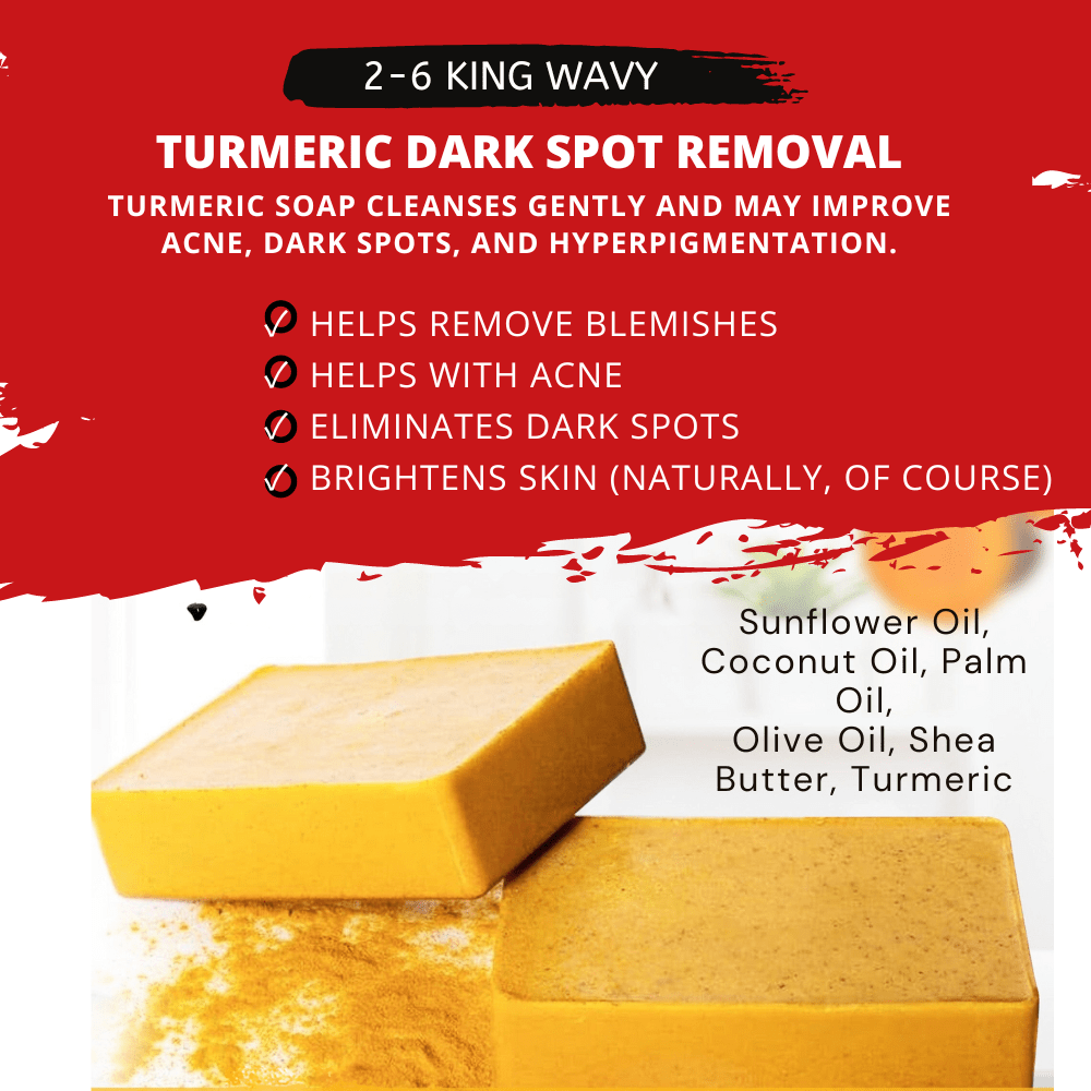 Turmeric Dark Spot Bar – Natural Brightening Soap for Face & Body