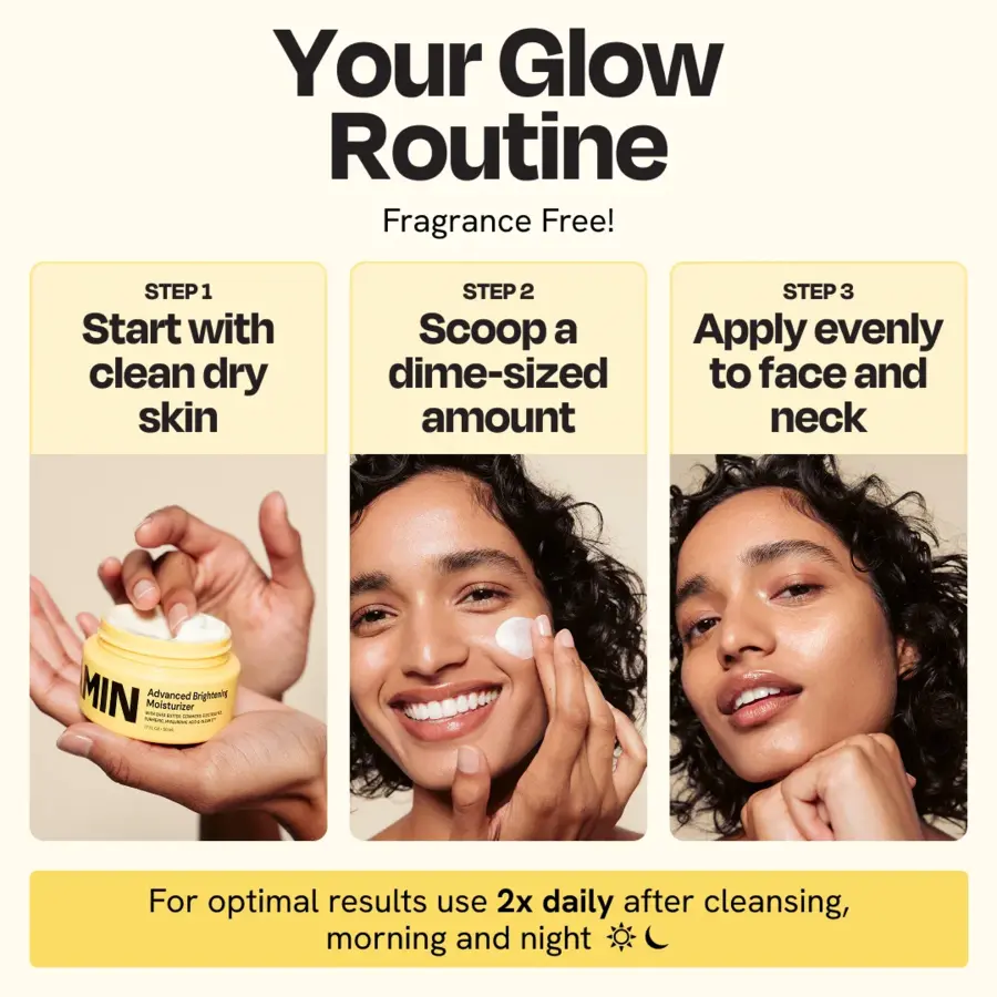 Brightening Daily Moisturizer – Hydrate, Glow & Even Skin Tone