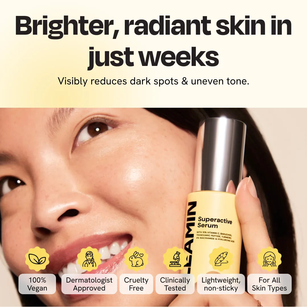 Vitamin C Brightening Serum – Fade Dark Spots & Even Skin Tone